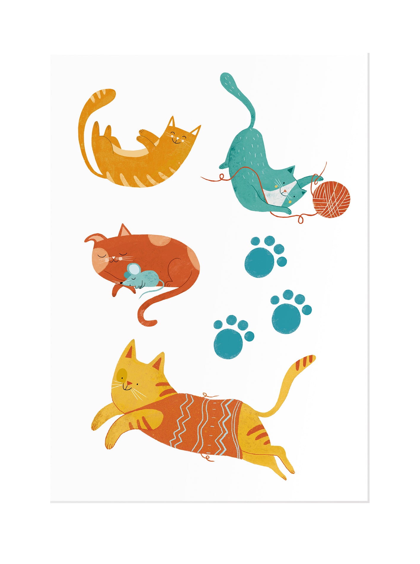 Kindertattoos "Katzen"