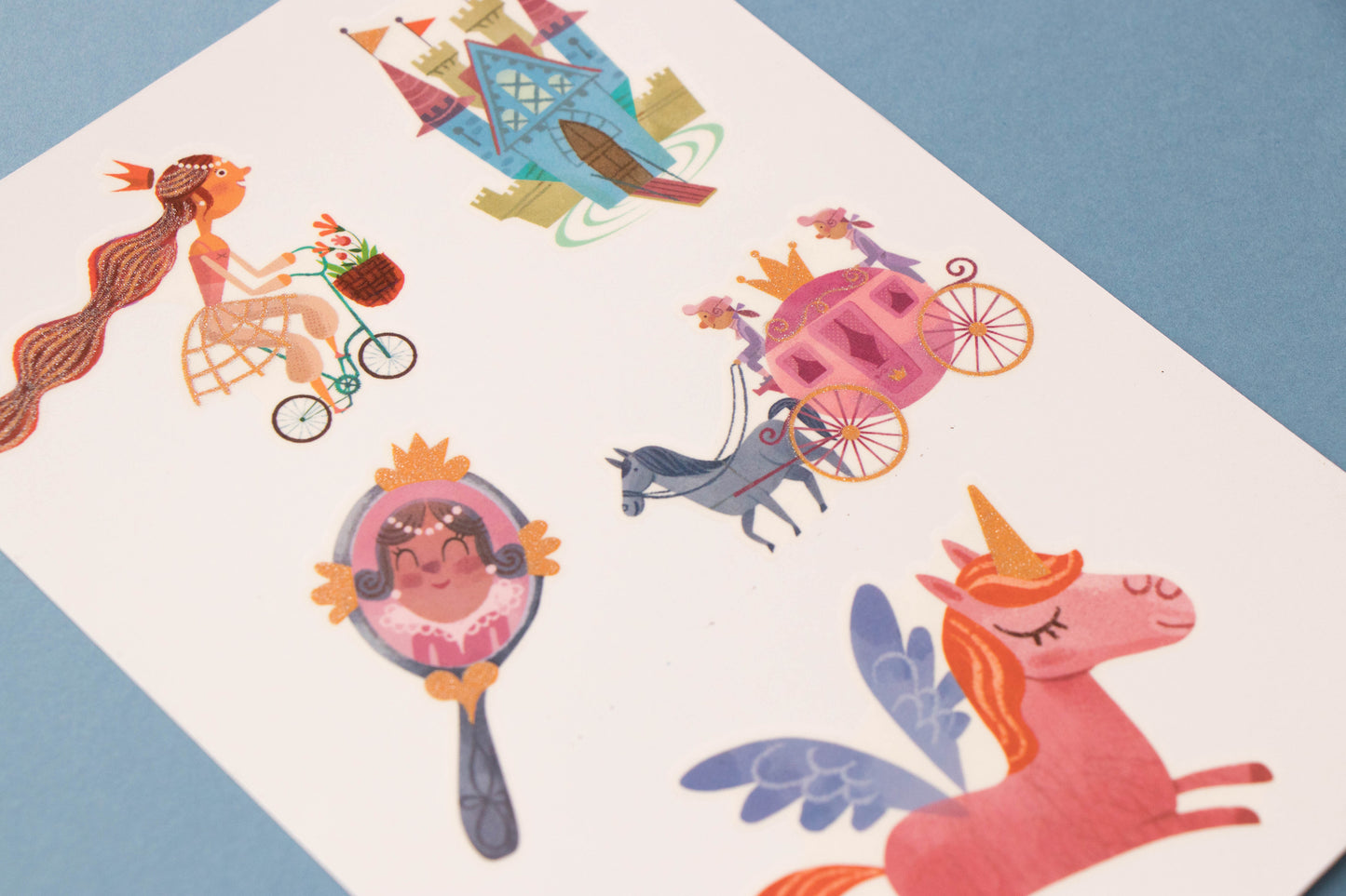 Kindertattoos "Prinzessin"