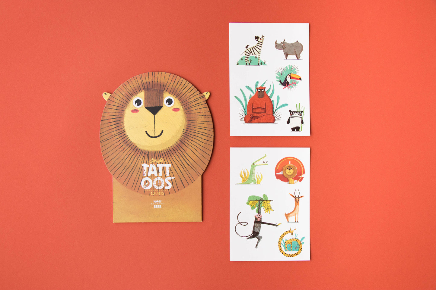 Kindertattoos "Dschungel"