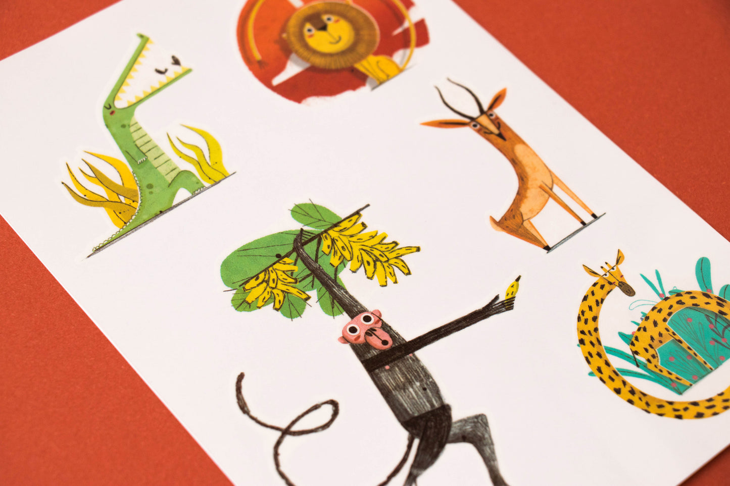 Kindertattoos "Dschungel"