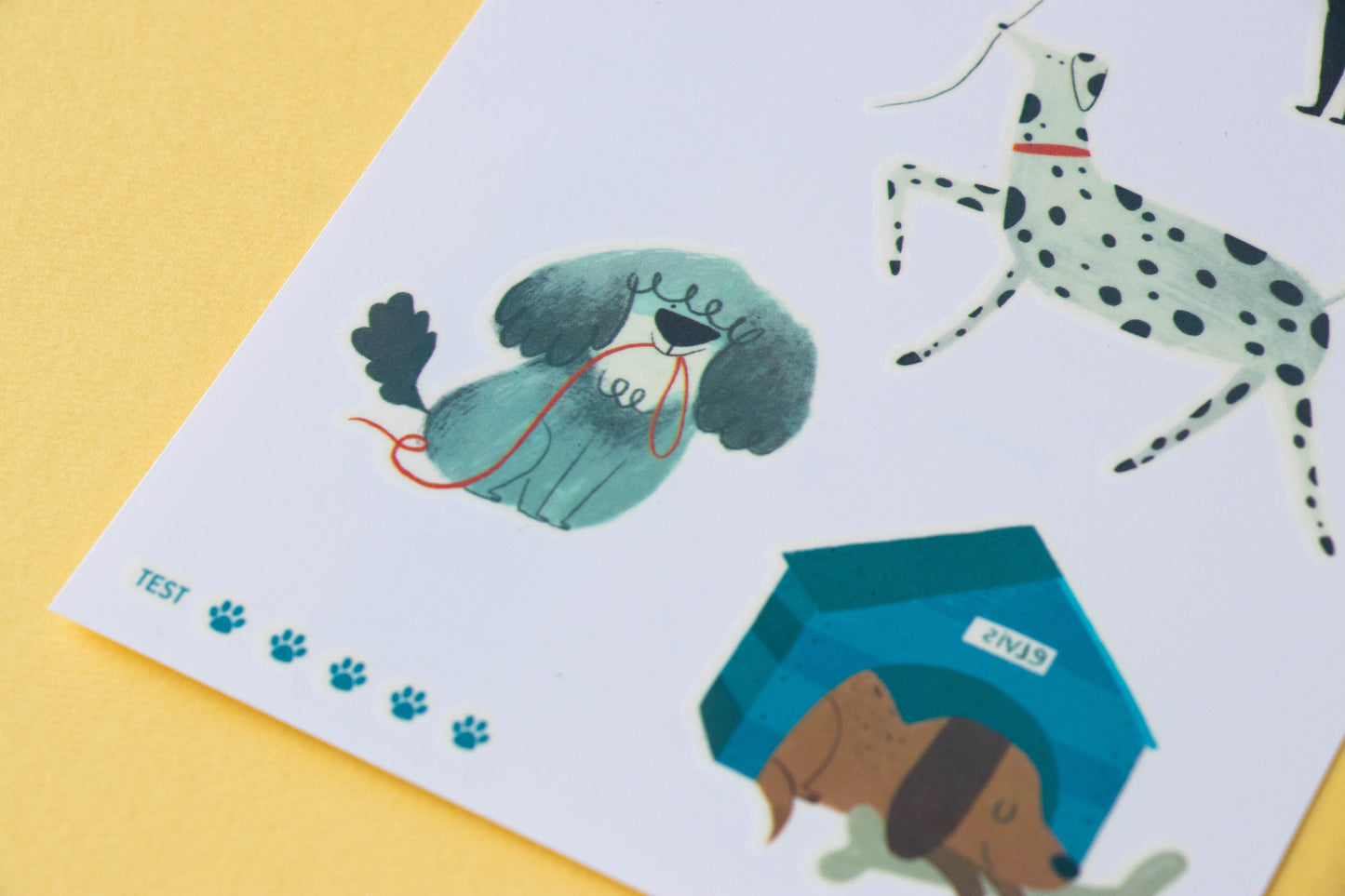 Kindertattoos "Hunde"