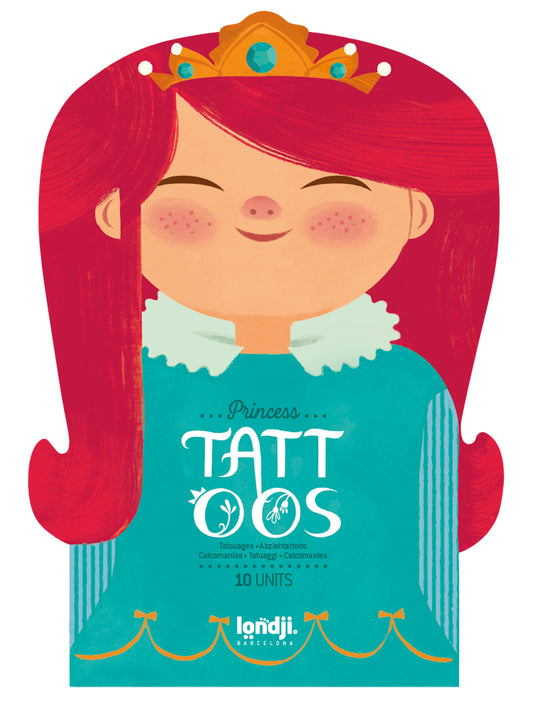 Kindertattoos "Prinzessin"