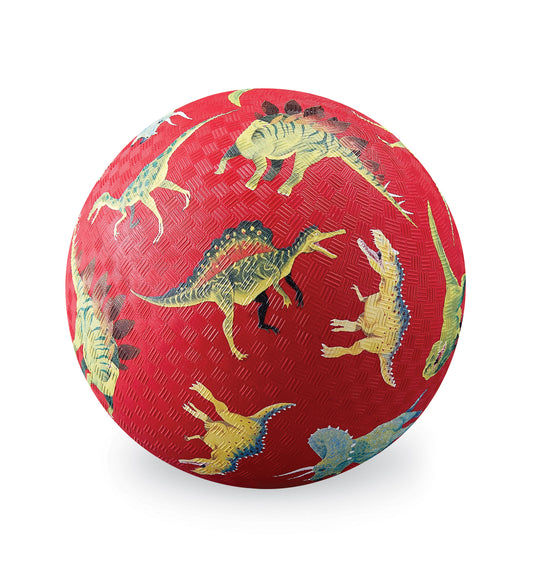 kleiner Ball "Dinosaurs Red"