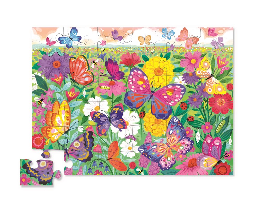 Puzzle "Butterfly Garden", 36 Teile, ab 3 Jahren