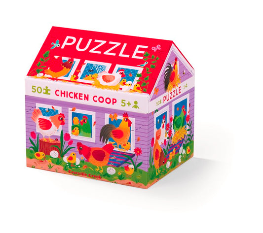 Puzzle "Chicken Coop", 50 Teile, ab 5 Jahren