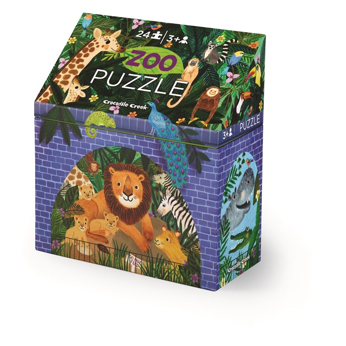 Puzzle "Zoo", 24 Teile, ab 3 Jahren