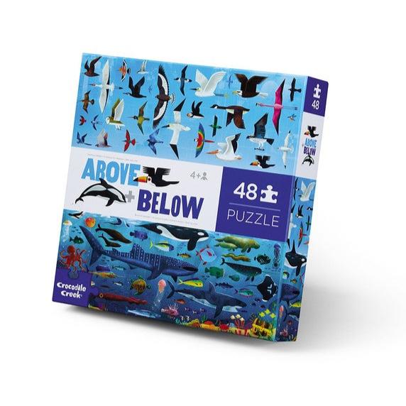 Puzzle Above & Below "Sea & Sky", 48 Teile, ab 4 Jahren