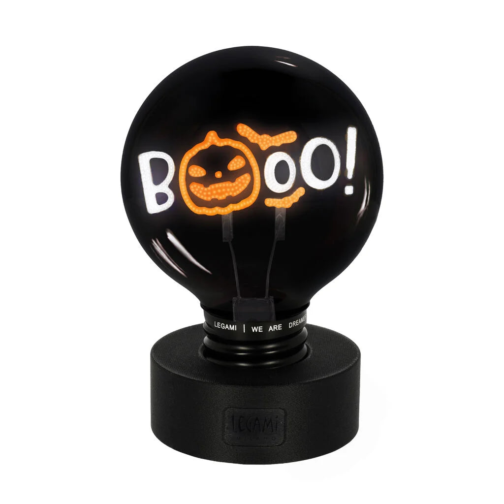 "Pumpkin Boo" - Deko-Tischlampe Halloween