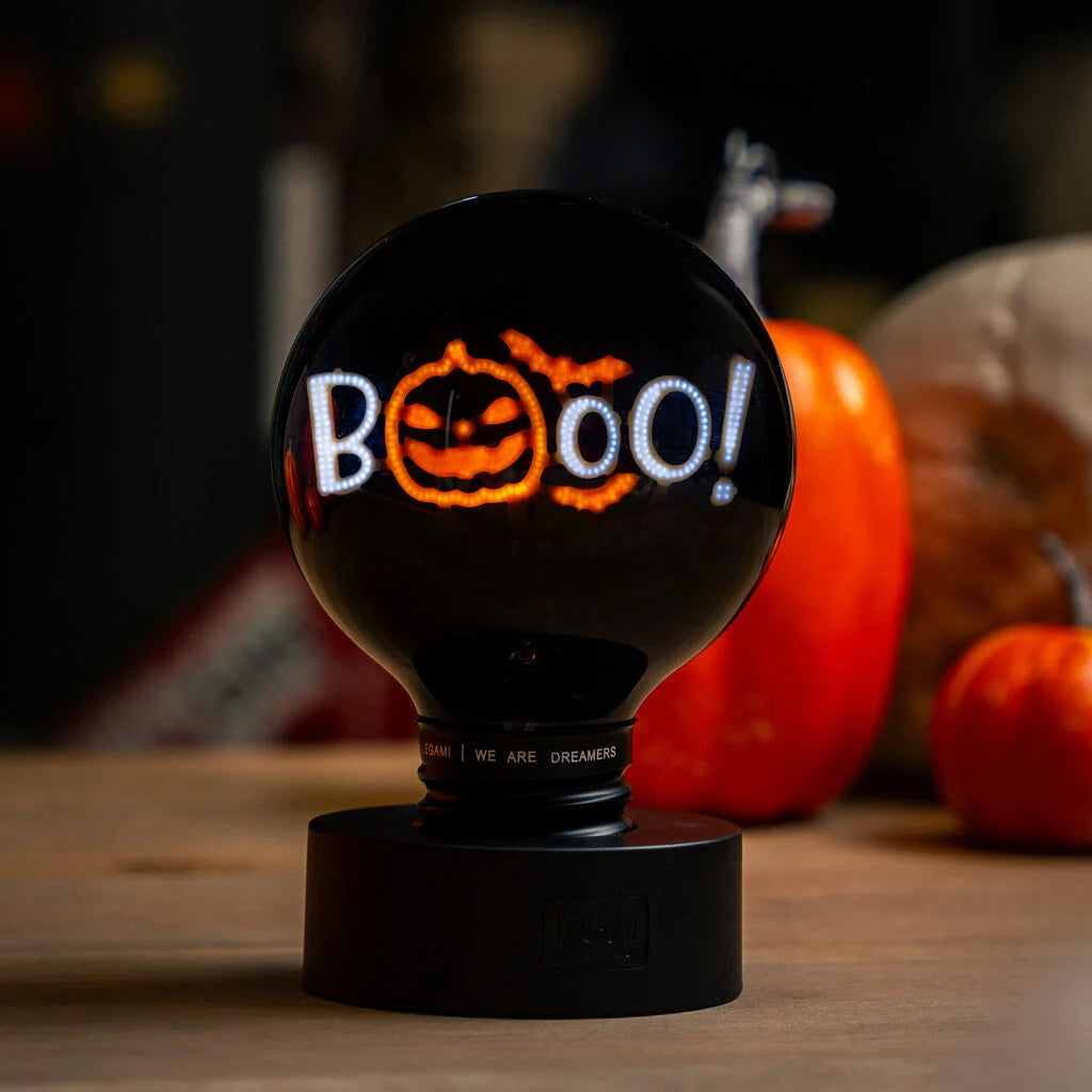 "Pumpkin Boo" - Deko-Tischlampe Halloween