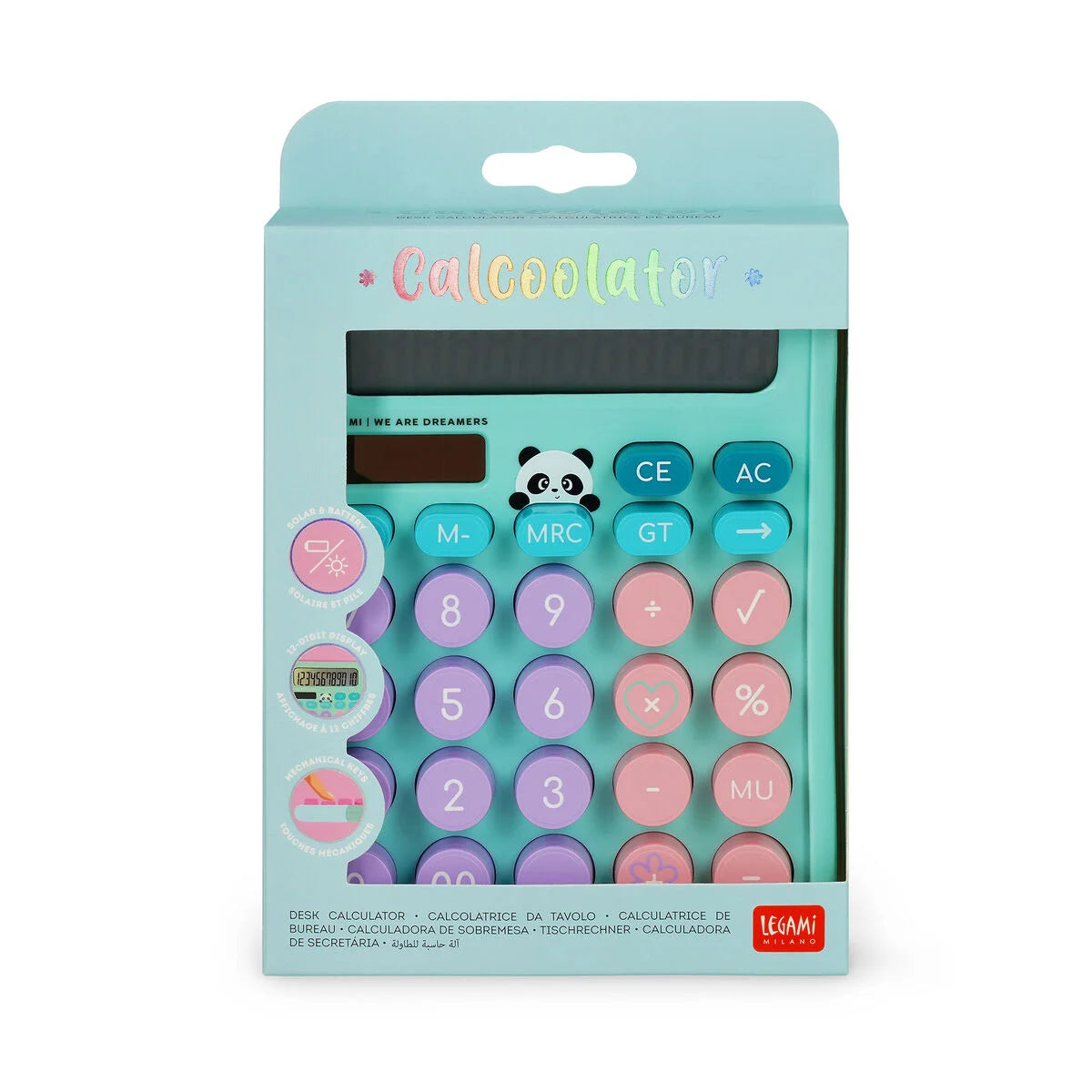 Tischrechner - Calcoolator, Panda