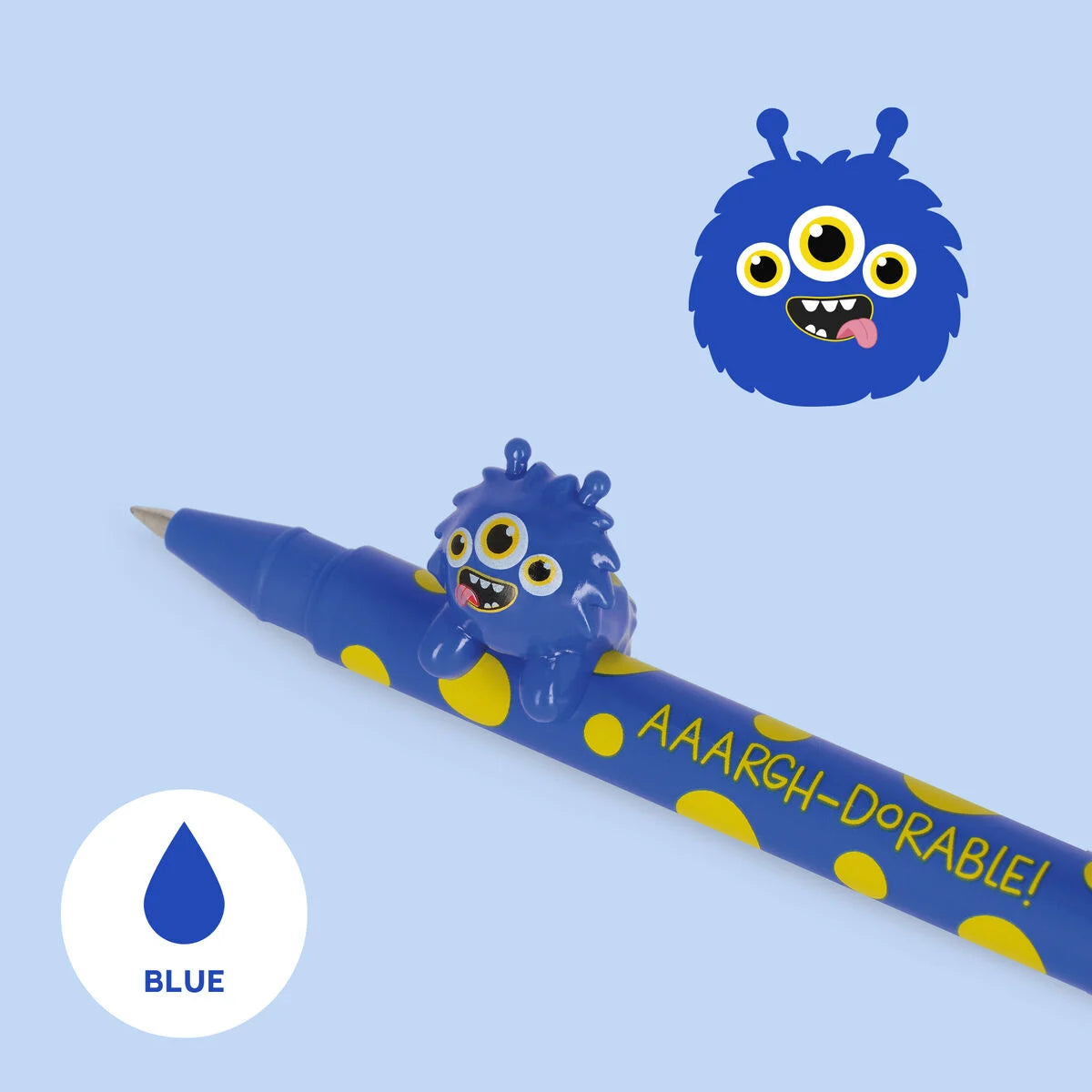 Monster "Aaargh-dorable" - Lovely Friends Gelstift, Legami