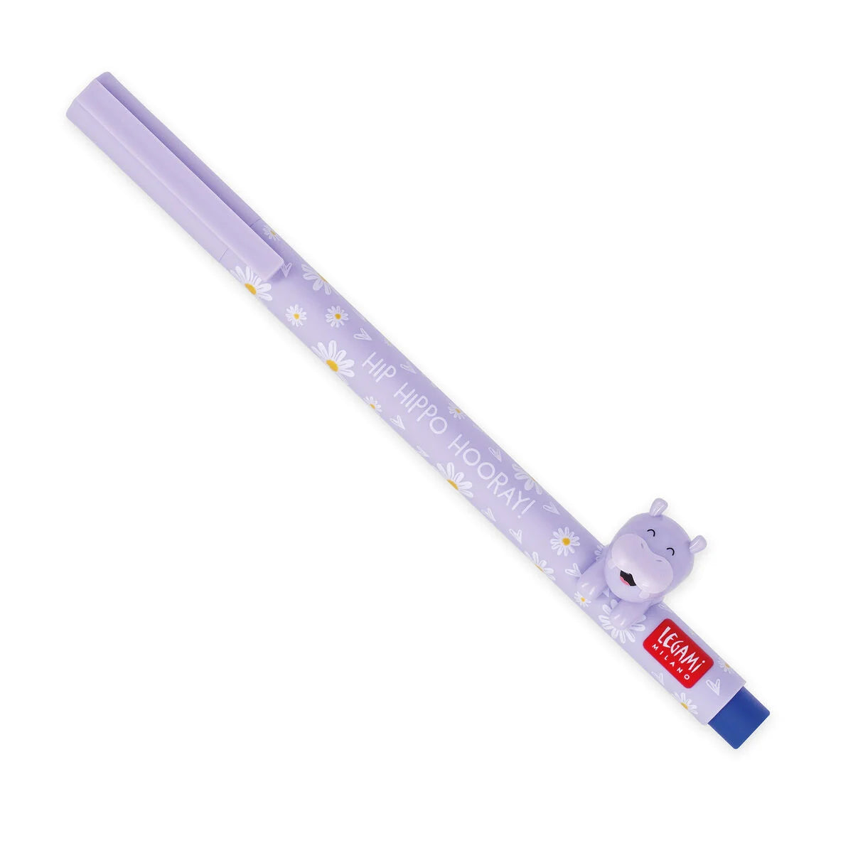 Nilpferd "Hip Hoppo Hooray" - Lovely Friends Gelstift, Legami