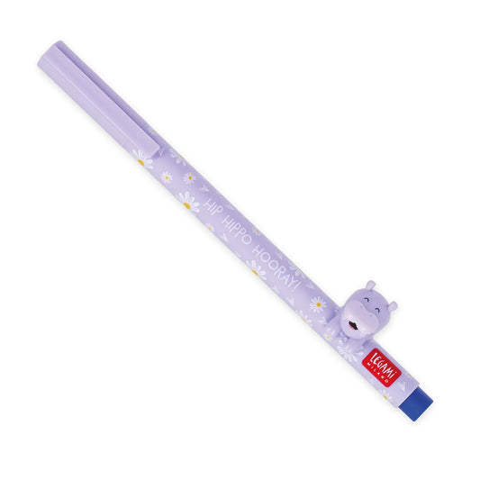 Nilpferd "Hip Hoppo Hooray" - Lovely Friends Gelstift, Legami