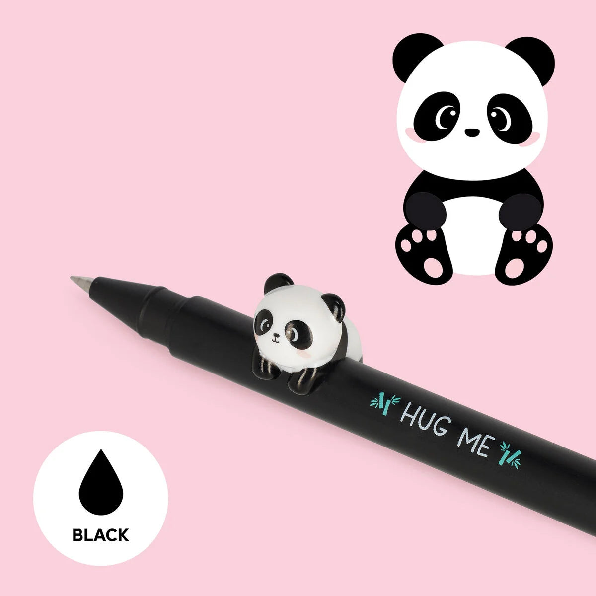 Panda "Hug Me" - Lovely Friends Gelstift, Legami