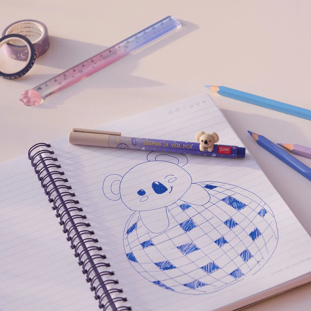 Koala "Sleeping la Vida Loca" - Lovely Friends Gelstift, Legami