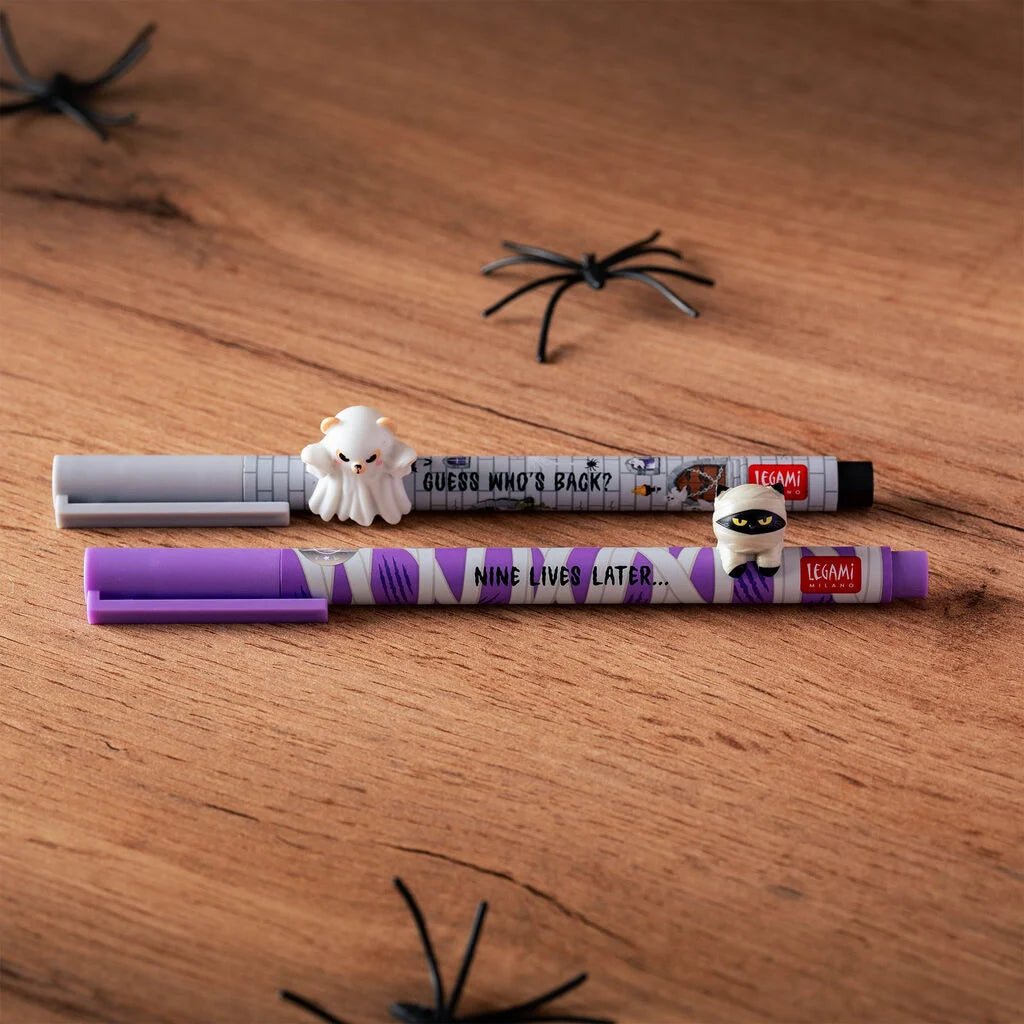 "Spooky Party" - 2er Set Lovely Friends Gelstift, Legami