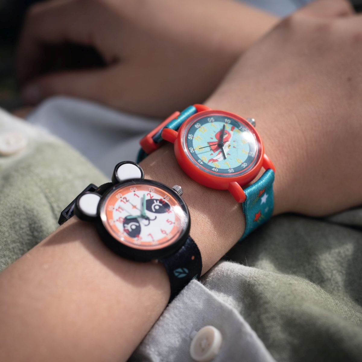 Kinder Armbanduhr Panda