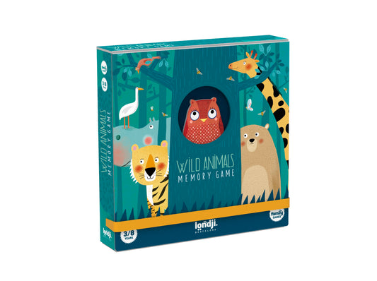 Memory Spiel "Wild Animals", ab 3 Jahren