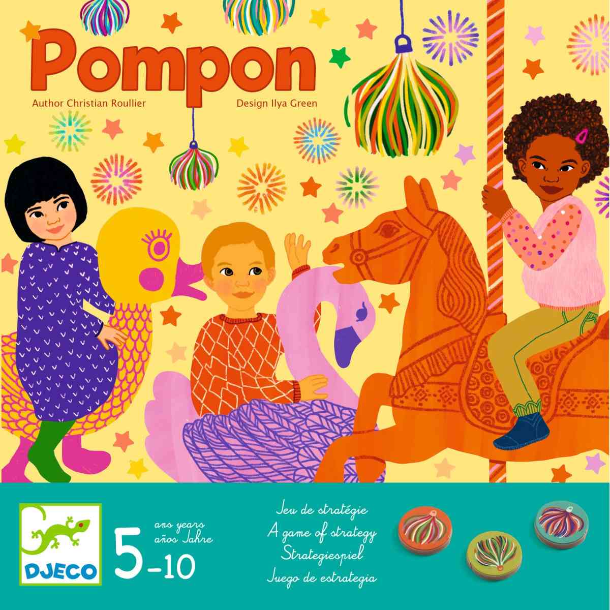Spiel: Pompon (ab 5 Jahren)