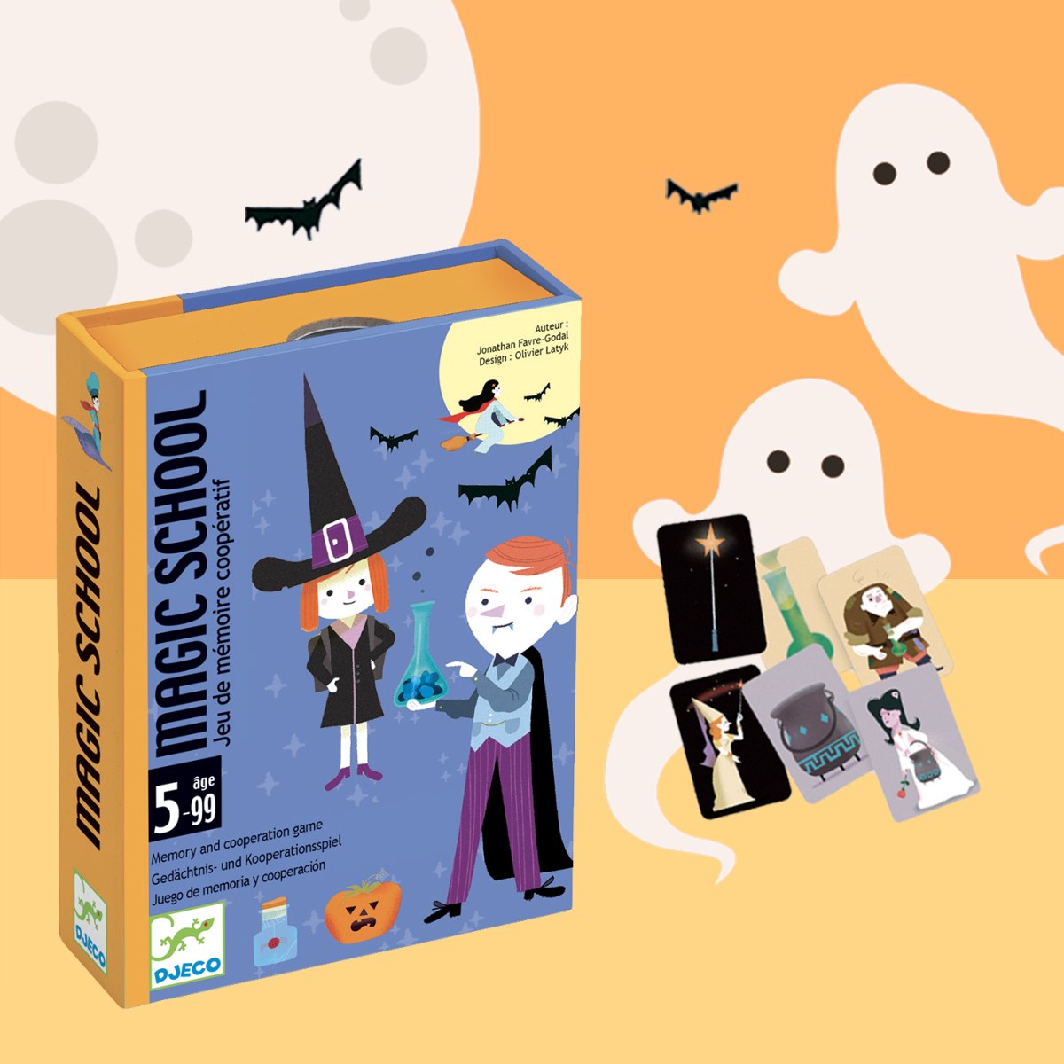 Kartenspiel: Magic School (ab 5 Jahren)