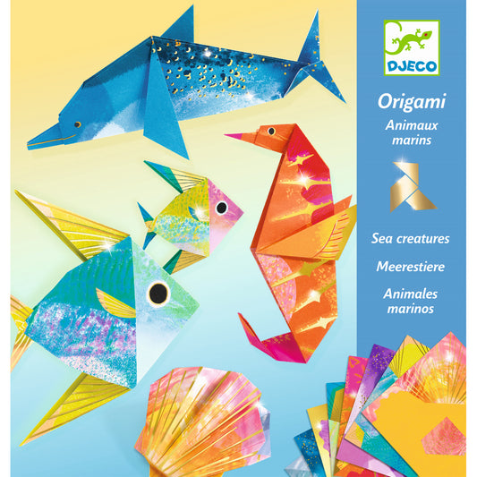 Origami Meerestier, ab 7 Jahren