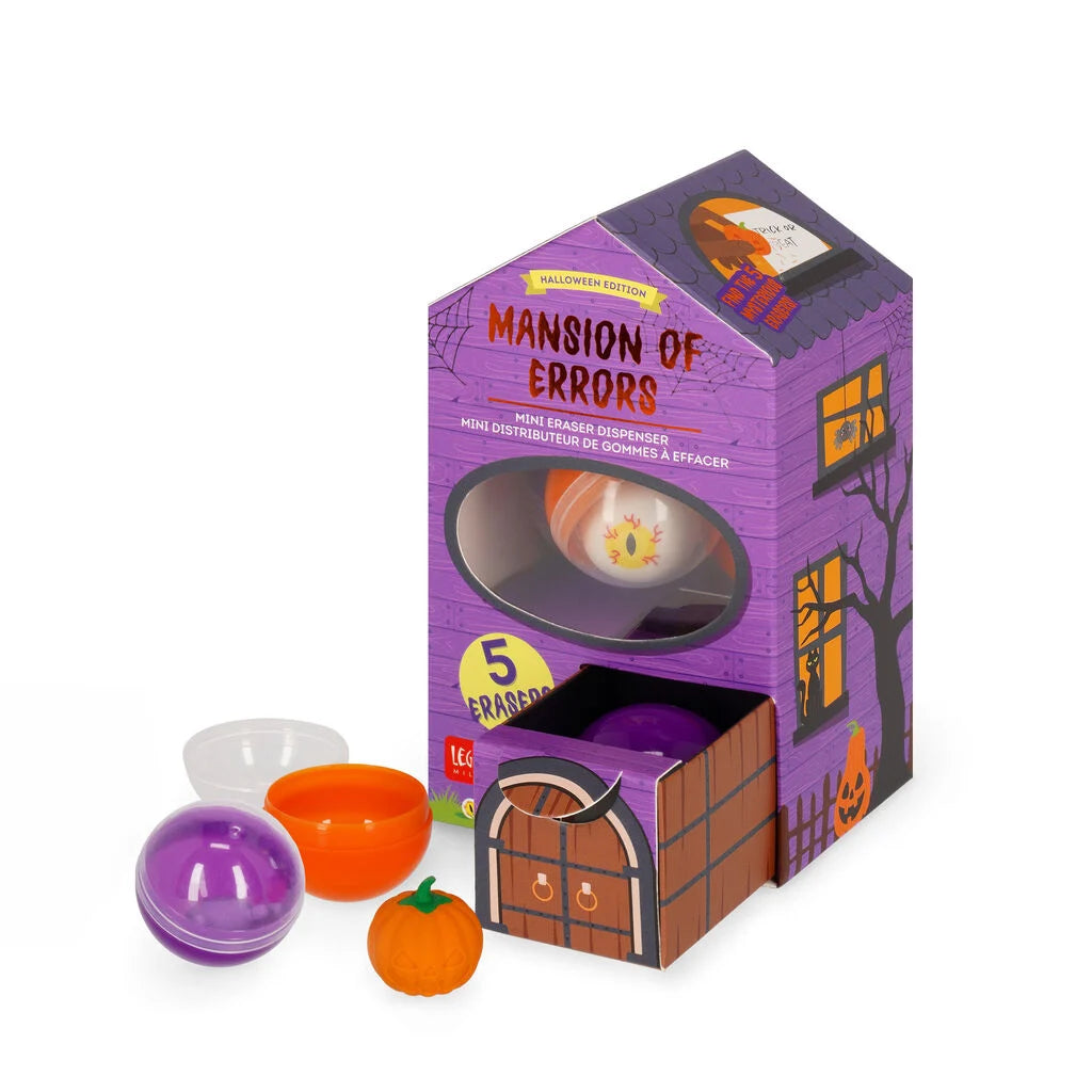 "Mansion of Errors" - Mini-Radiergummispender