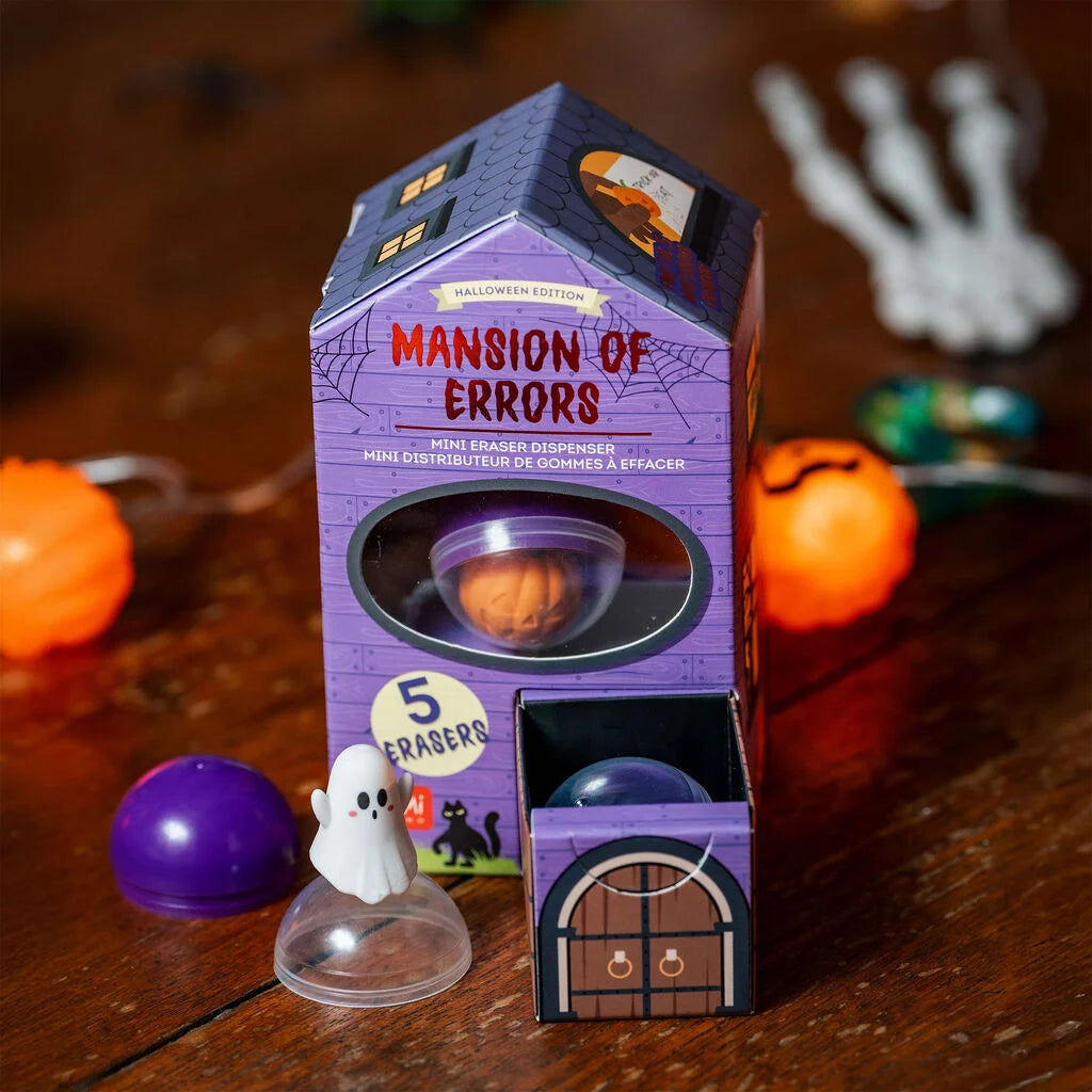 "Mansion of Errors" - Mini-Radiergummispender