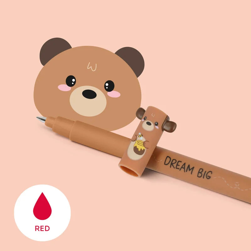"Teddybär" - Löschbarer Gelstift, Legami
