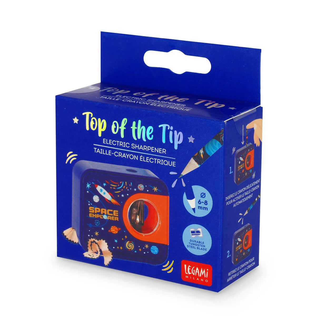 Elektrischer Anspitzer - Top of the Tip - "Space"