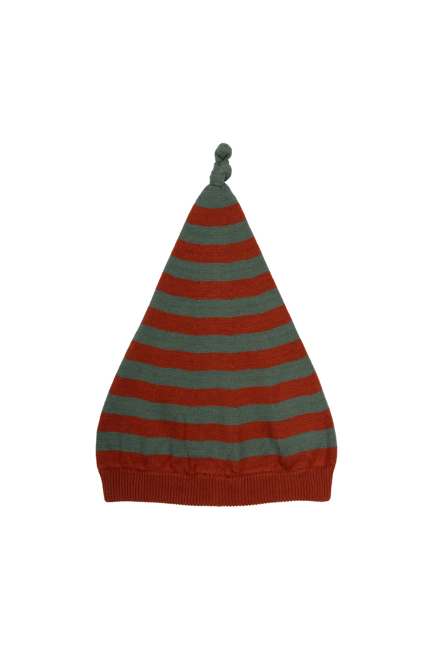 Wichtelmütze "Grün/Orange" (1-6 Jahre)