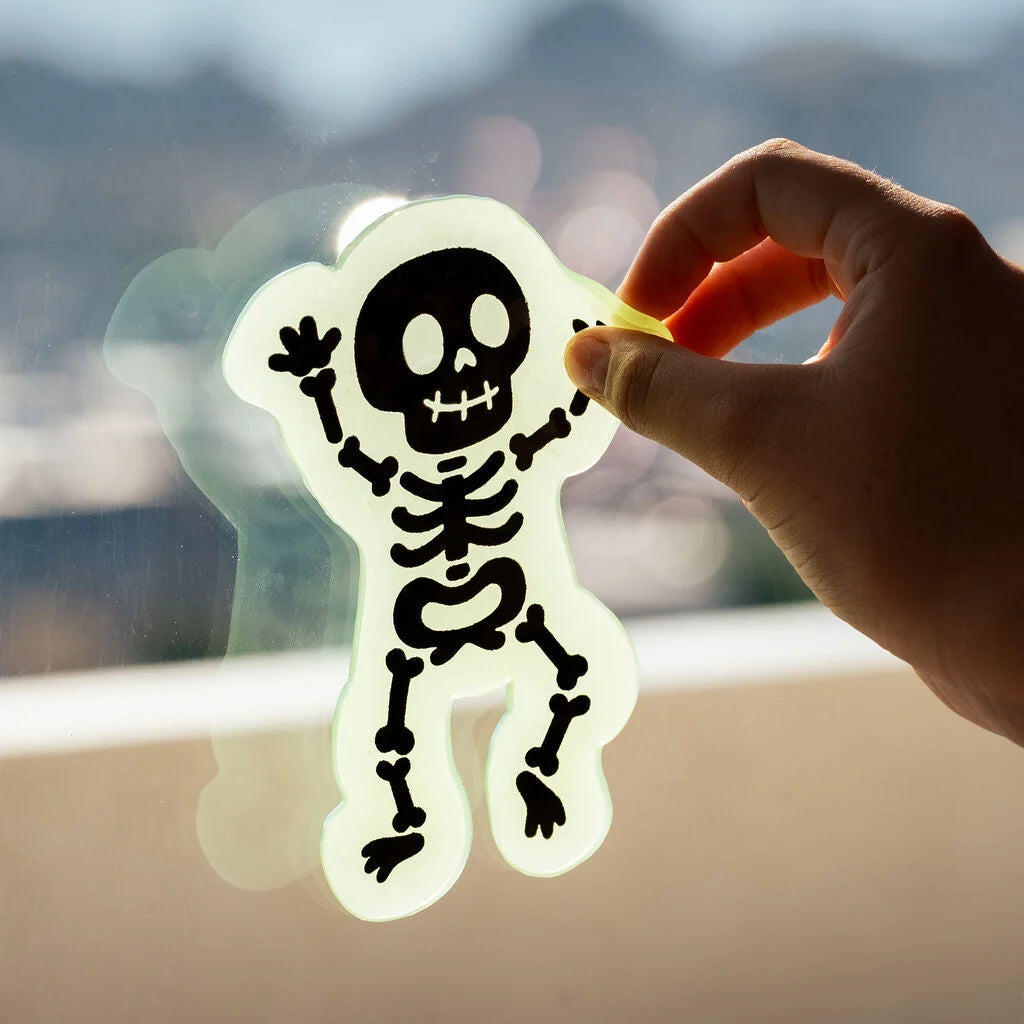 "Skeleton" - Windo-Glow Gel-Fensteraufkleber