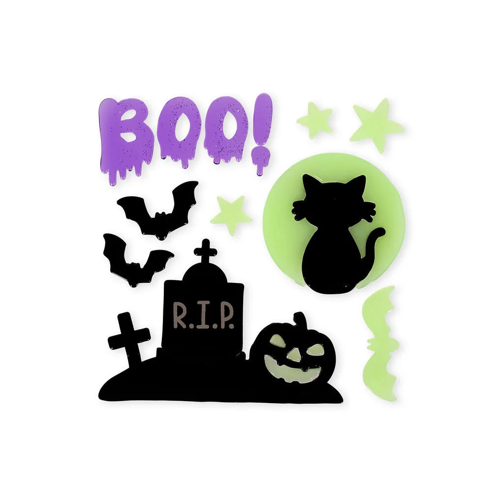 "Boo" - Window-Glow Gel-Fensteraufkleber
