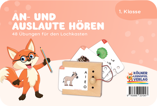 Kartensatz: An- und Auslaute hören (1. Klasse)