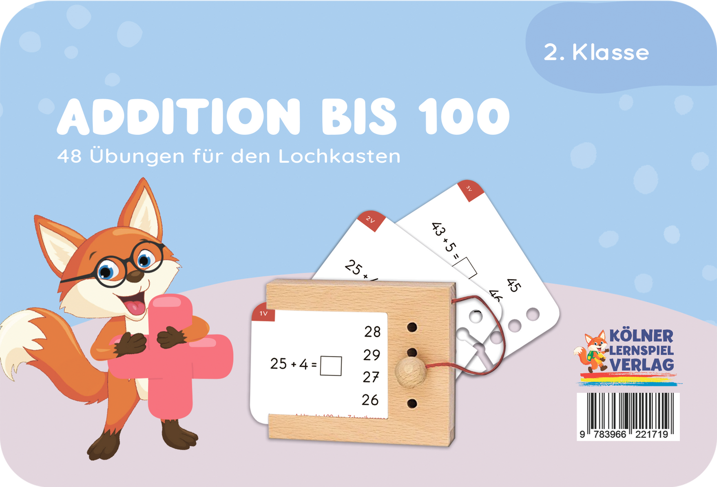 Kartensatz: Addition bis 100 (2. Klasse)