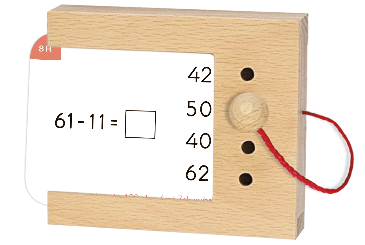 Kartensatz: Subtraktion bis 100 (2. Klasse)
