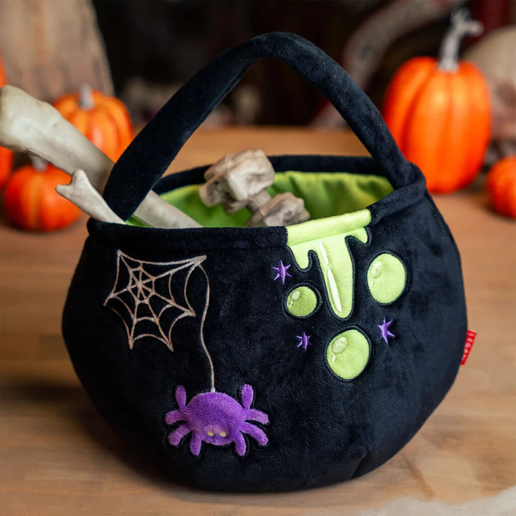 "Kessel" - Halloween-Tasche für „Süßes oder Saures?“