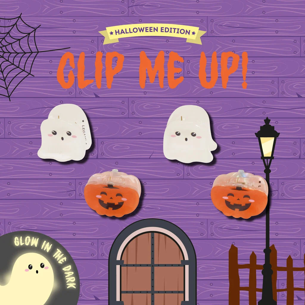Set aus 4 Halloween Mini-Haarclips - "Clip me Up!"