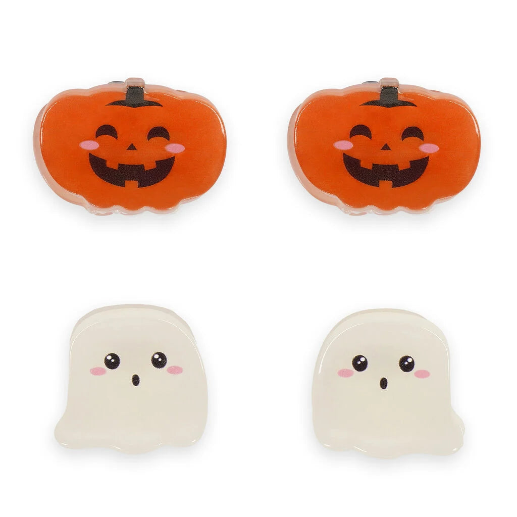 Set aus 4 Halloween Mini-Haarclips - "Clip me Up!"