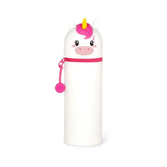 "Einhorn" 2-in-1-Federmäppchen aus Silikon - Kawaii