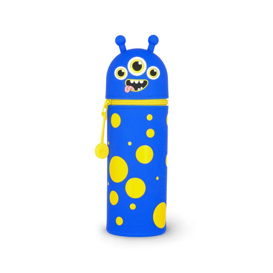 "Monster" 2-in-1-Federmäppchen aus Silikon - Kawaii
