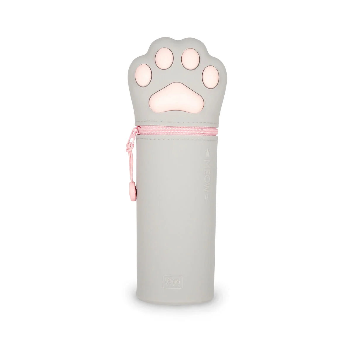 "Kitty" 2-in-1-Federmäppchen aus Silikon - Kawaii
