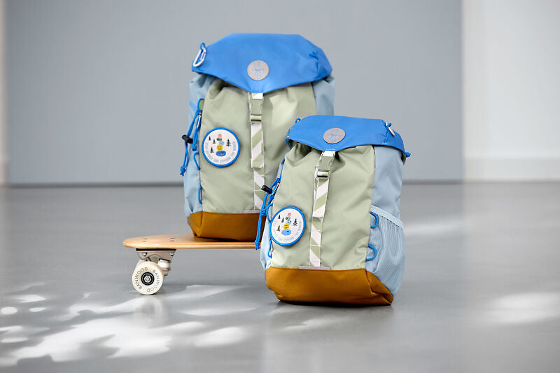 Wanderucksack Kinder (14L), Sunny Explorer, Grün Blau