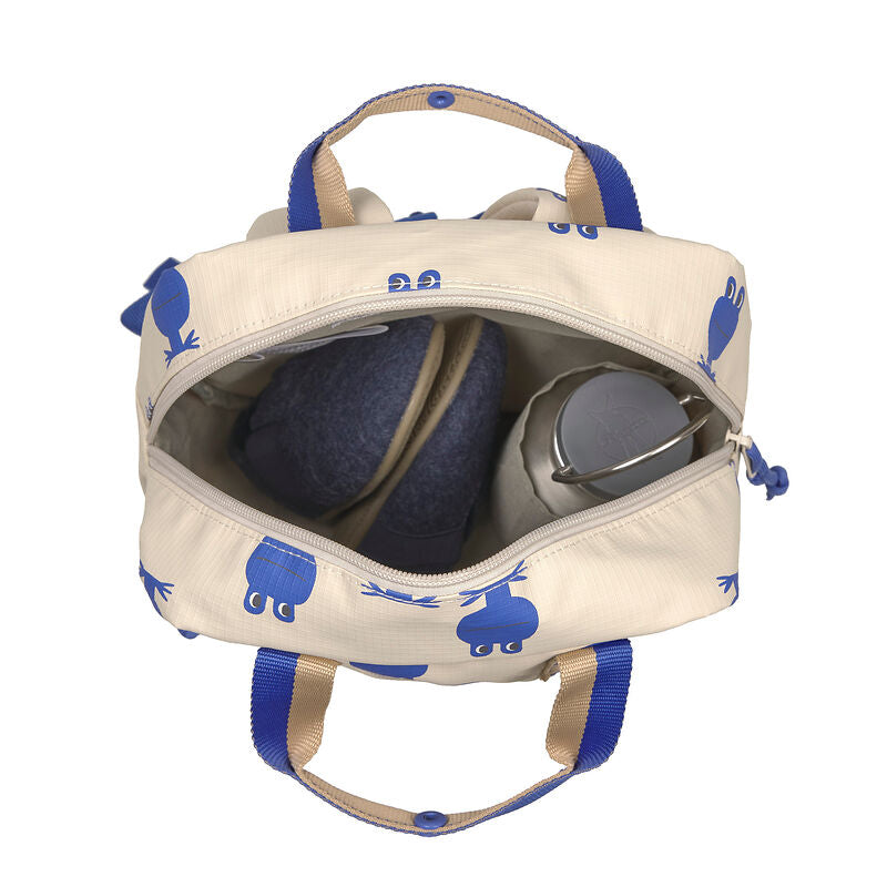 Kindergartenrucksack "Square", Happy Trails, Frosch