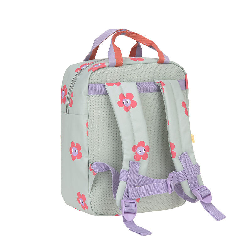 Kindergartenrucksack "Square", Happy Trails, Blume