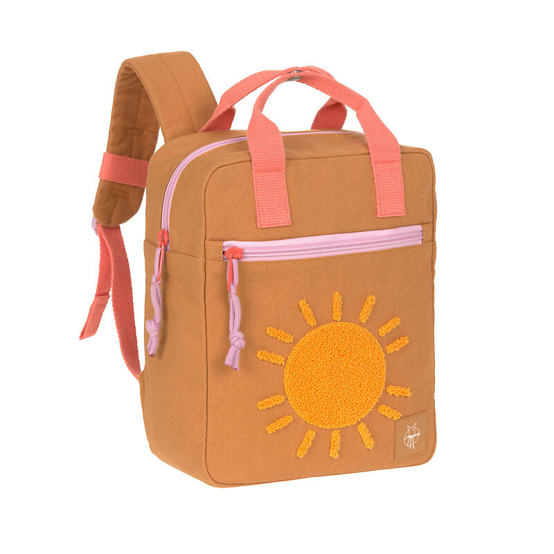 Kindergartenrucksack "Square", Little One & Me - Small, Karamell