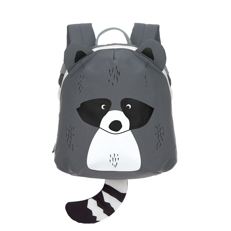 Kindergartenrucksack "Tiny", Waschbär, grau