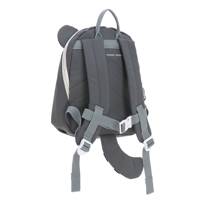 Kindergartenrucksack "Tiny", Waschbär, grau