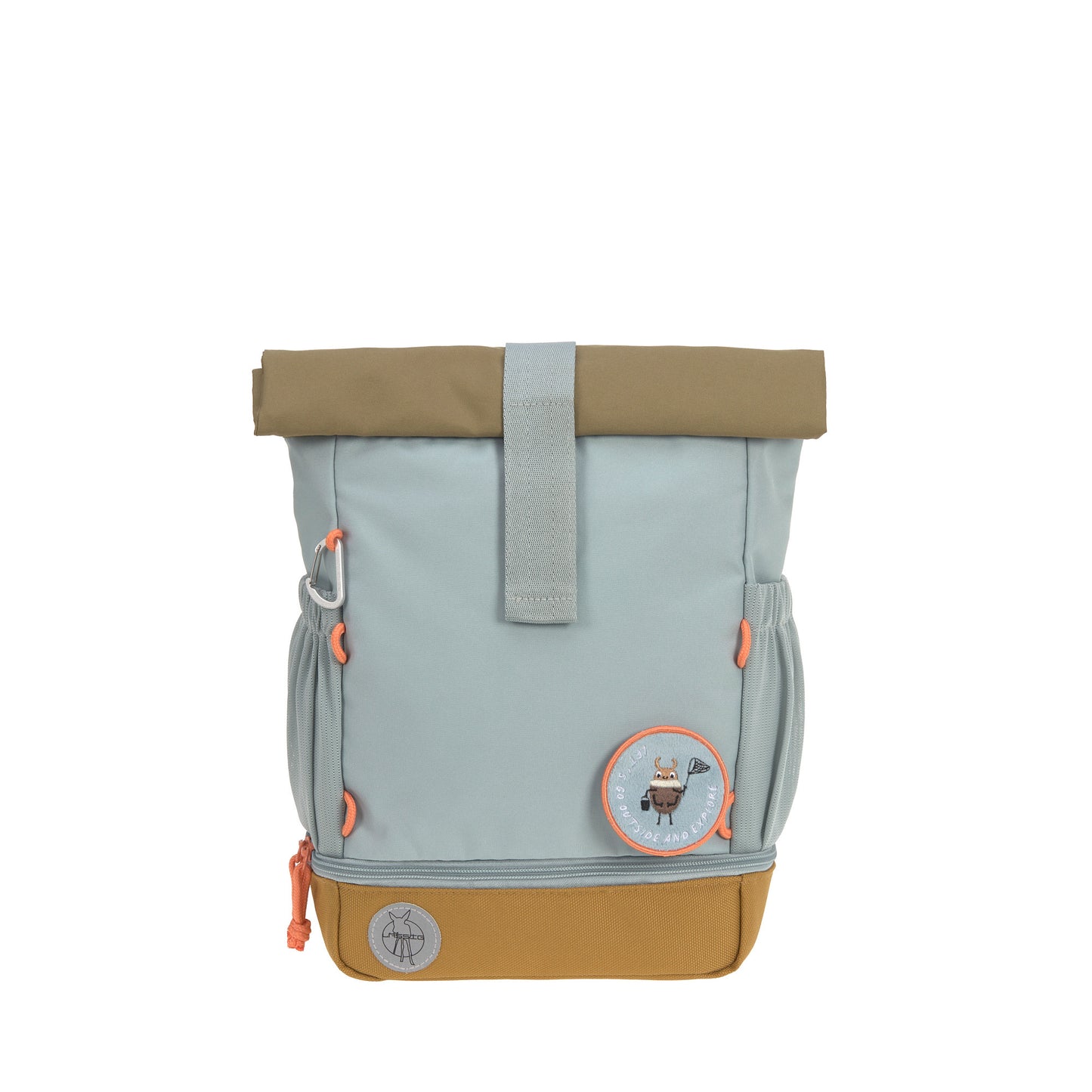 Kinderrucksack "Rolltop", Nature, hellblau