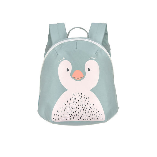 Kindergartenrucksack "Tiny", Pinguin, hellblau