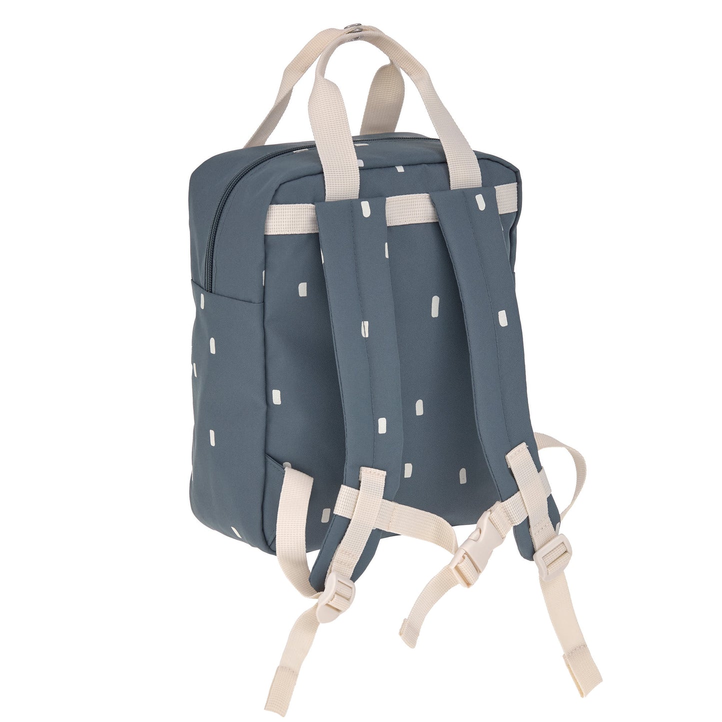 Kindergartenrucksack "Square", Happy Prints, dunkelblau